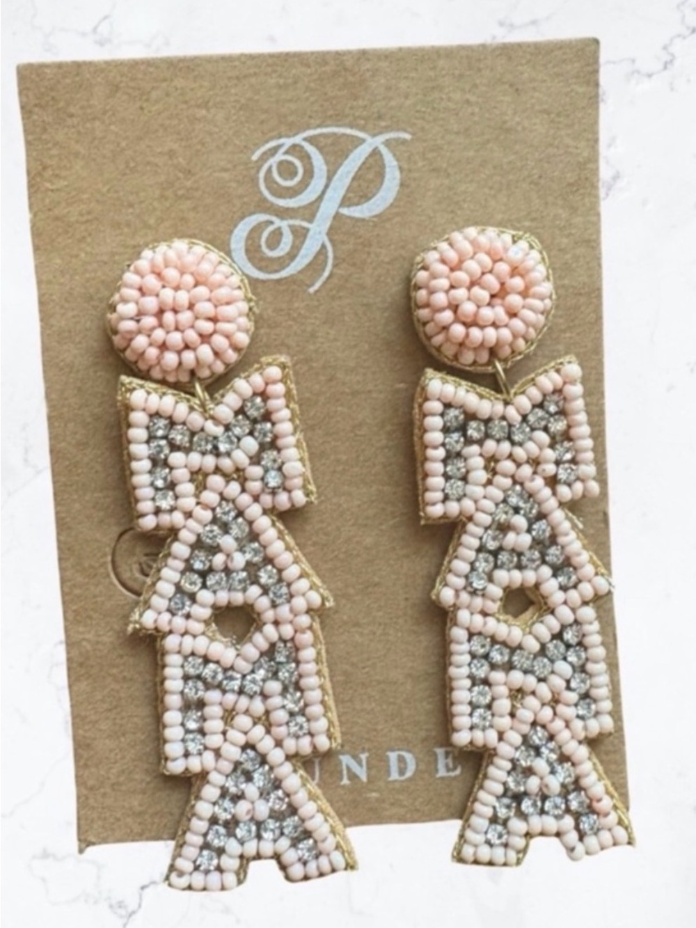 Plunder Design Jewelry Beaded Mama Earrings
